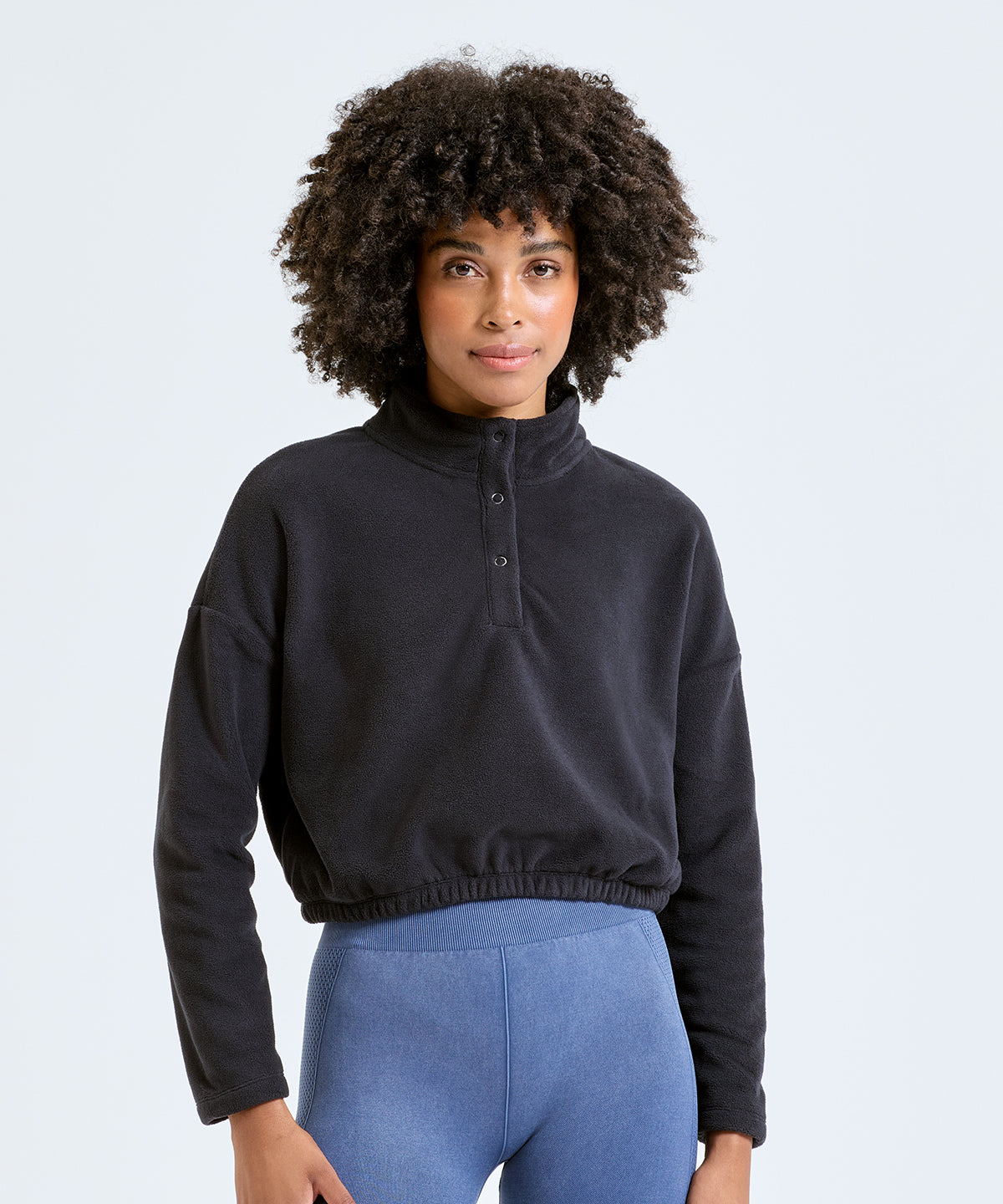 Women's TriDri® cropped fleece