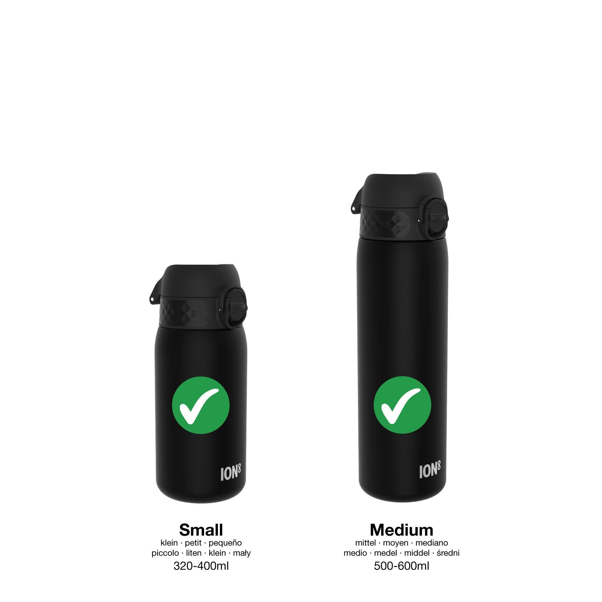 Leak Proof Water Bottle Accessory, Replacement Lid, Grey, Small / Medium