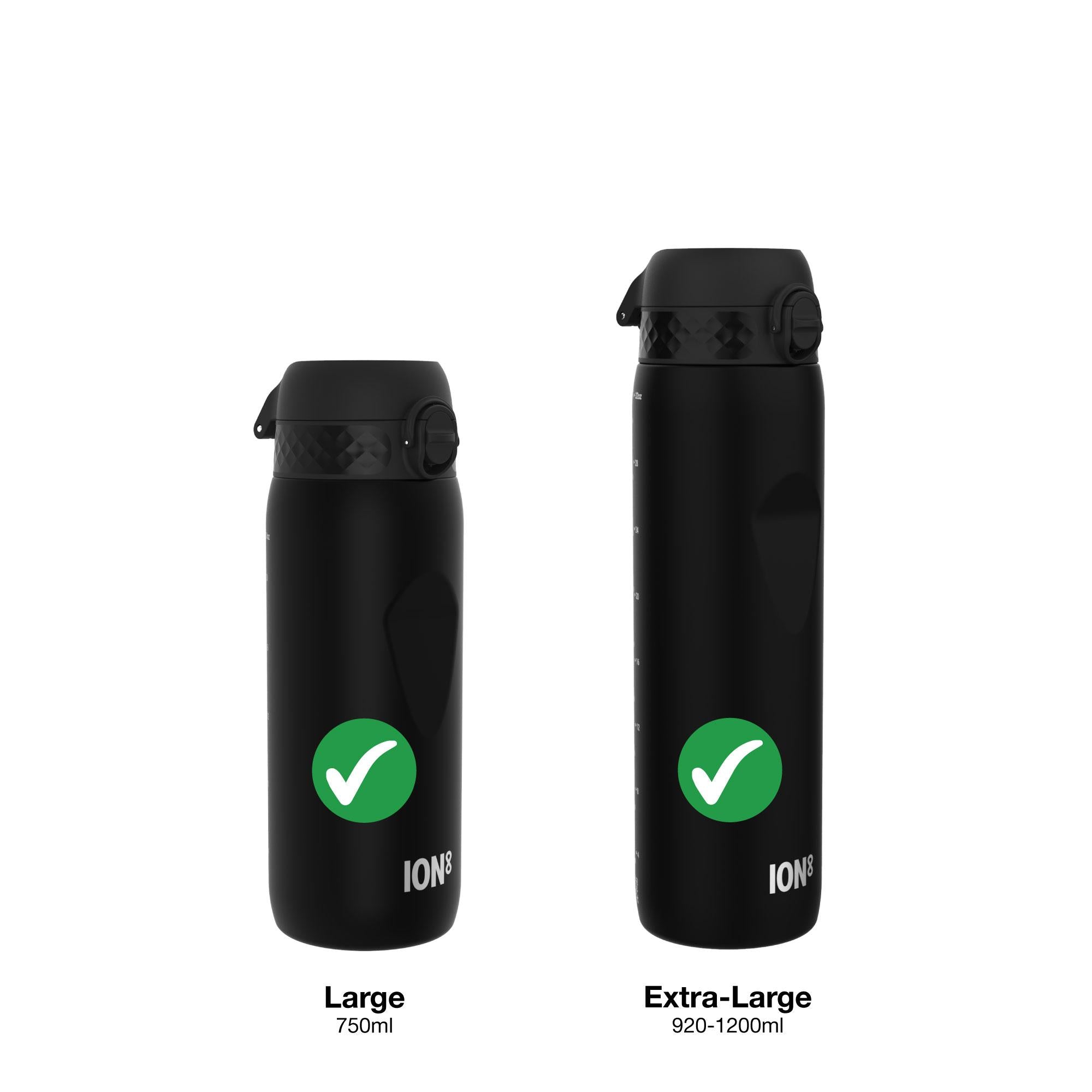 Leak Proof Water Bottle Replacement Lid, Rose Bloom, Large